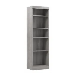 Bestar Pur 25 W Closet Organizer - Platinum Grey|Organisateur de garde-robe Pur de Bestar de 25 po (L) - gris platine