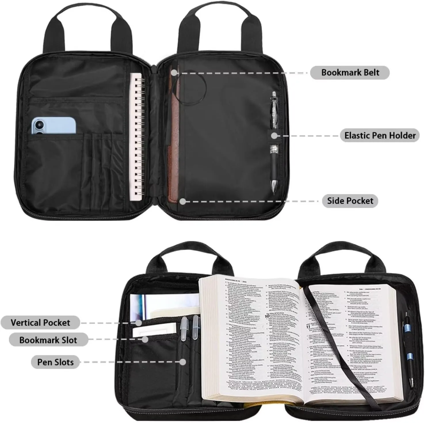 Bible Pouch Bible Covers Bible Case Bible Accessories Bible Holder Case