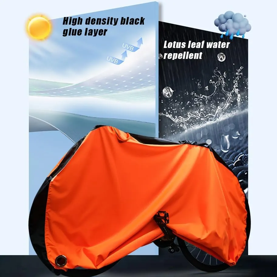 Bike cover for Merida Scultura Endurance 7000-E, Heavy Duty Waterproof Oxford Fabric, UV Protection, All-Weather Bike Cover for Outdoor & Indoor Storage,C