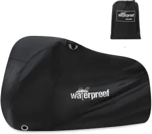 Bike Cover Outdoor Waterproof Bicycle Covers with Lock Hole