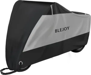 Bike Cover Waterproof Outdoor - Bicycle Covers for 1 Bike - 420D Heavy Duty Rain Sun UV Dust Wind Proof Cover for Electric Mountain Road Bike