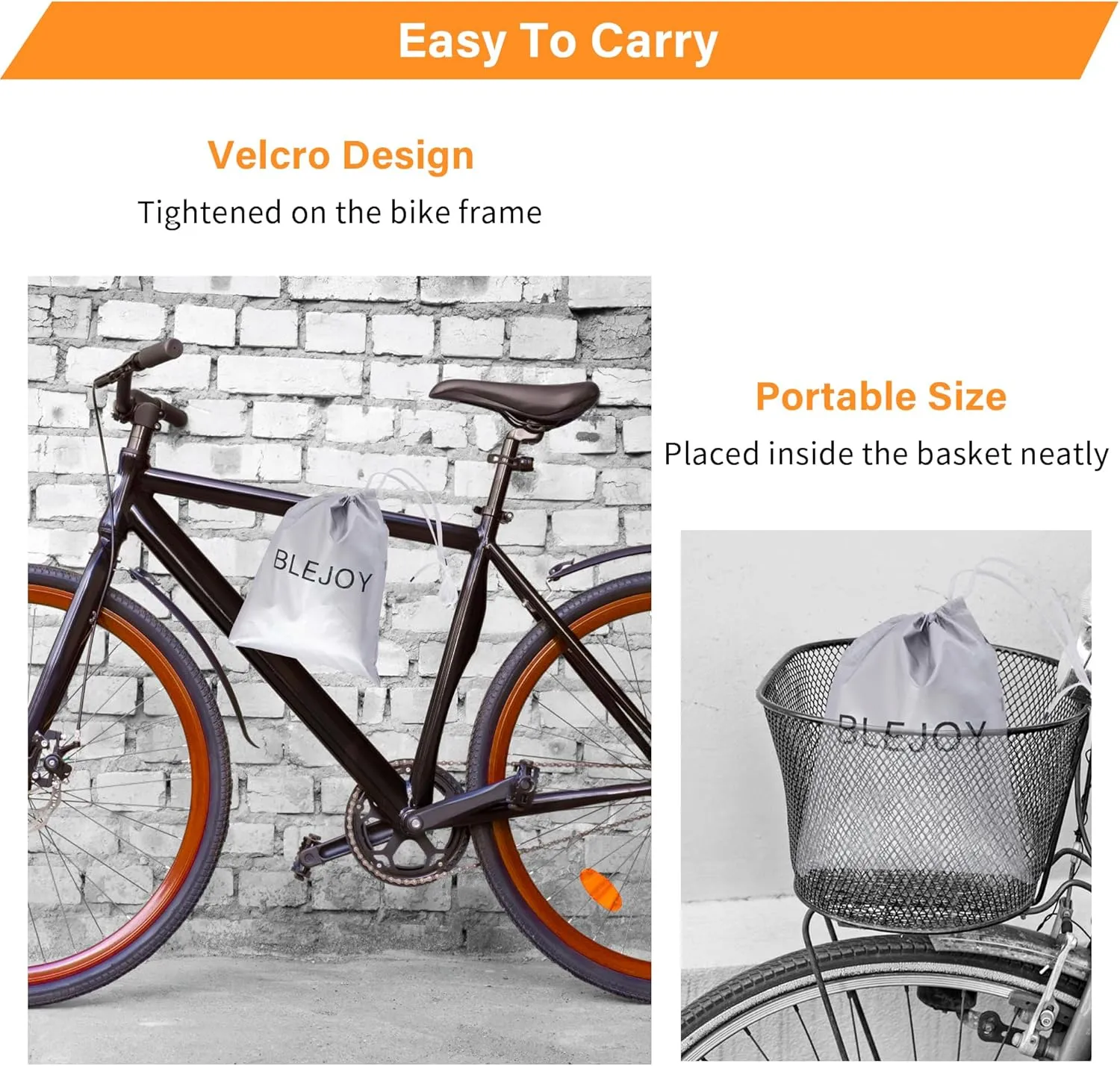 Bike Cover Waterproof Outdoor - Bicycle Covers for 1 Bike - 420D Heavy Duty Rain Sun UV Dust Wind Proof Cover for Electric Mountain Road Bike