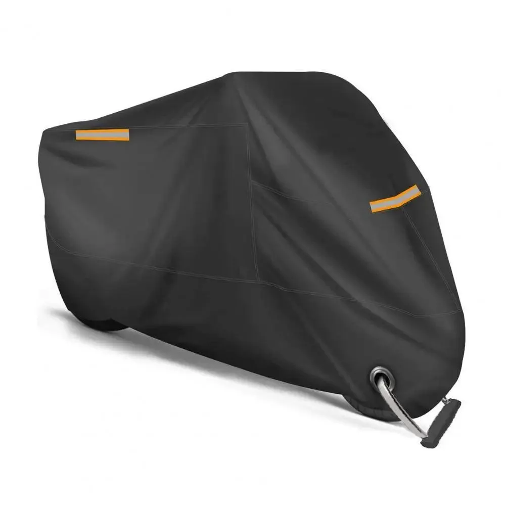 Bike Dust Cover Reflective Strips Bicycle Cover Rain Cover Outdoor Motorcycle Protective Cover Waterproof Anti-UV Bicycle Covers