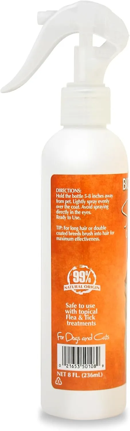 Bio-groom So-Stinky Unscented Odor Remover Pet Spray - Dog Bathing Supplies, Cat & Dog Grooming Supplies, Cruelty-Free, Made in USA - 8 Fl Oz 1-Pack
