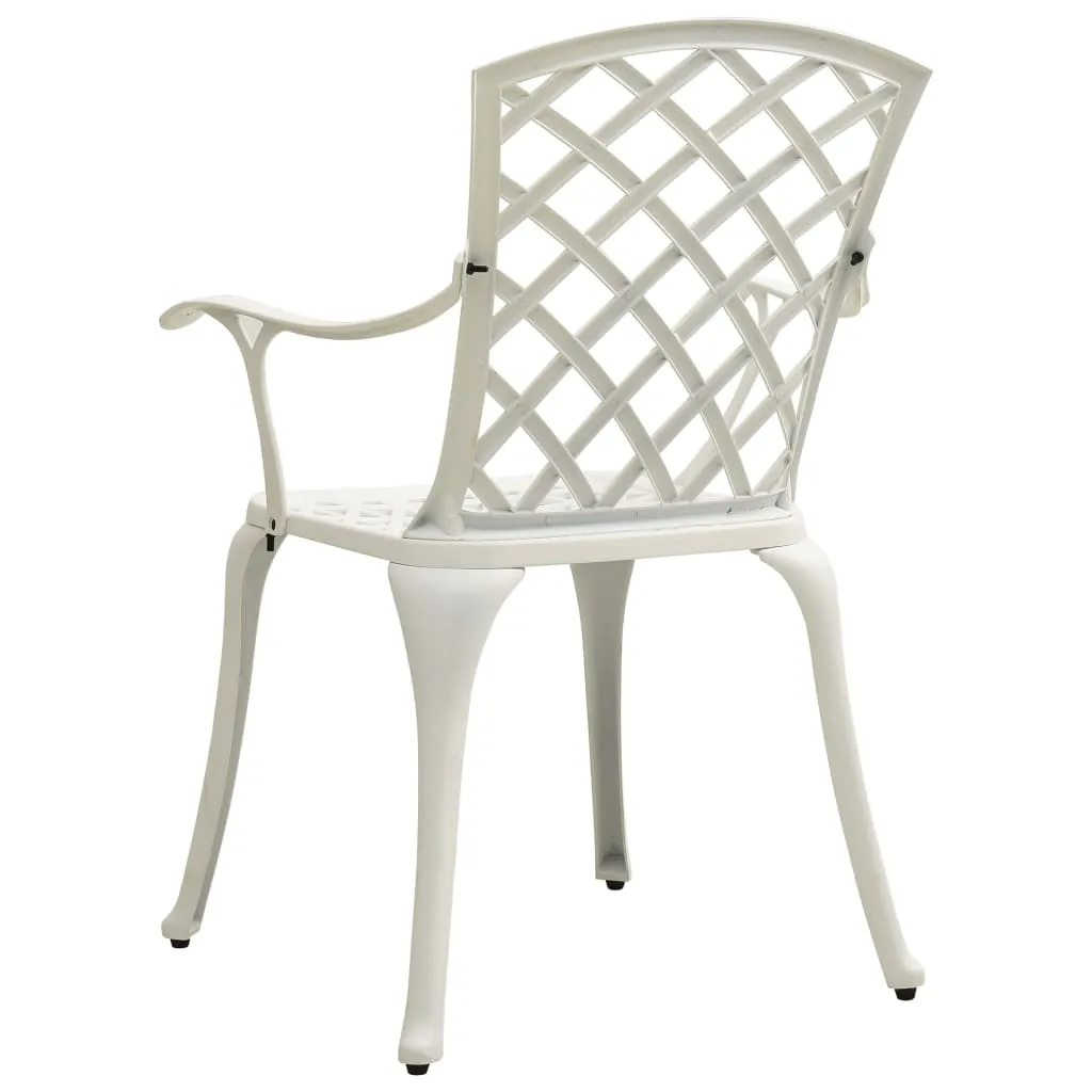 Bistro Set Cast Aluminum Balcony Furniture Multi Colors 3/5 Piece