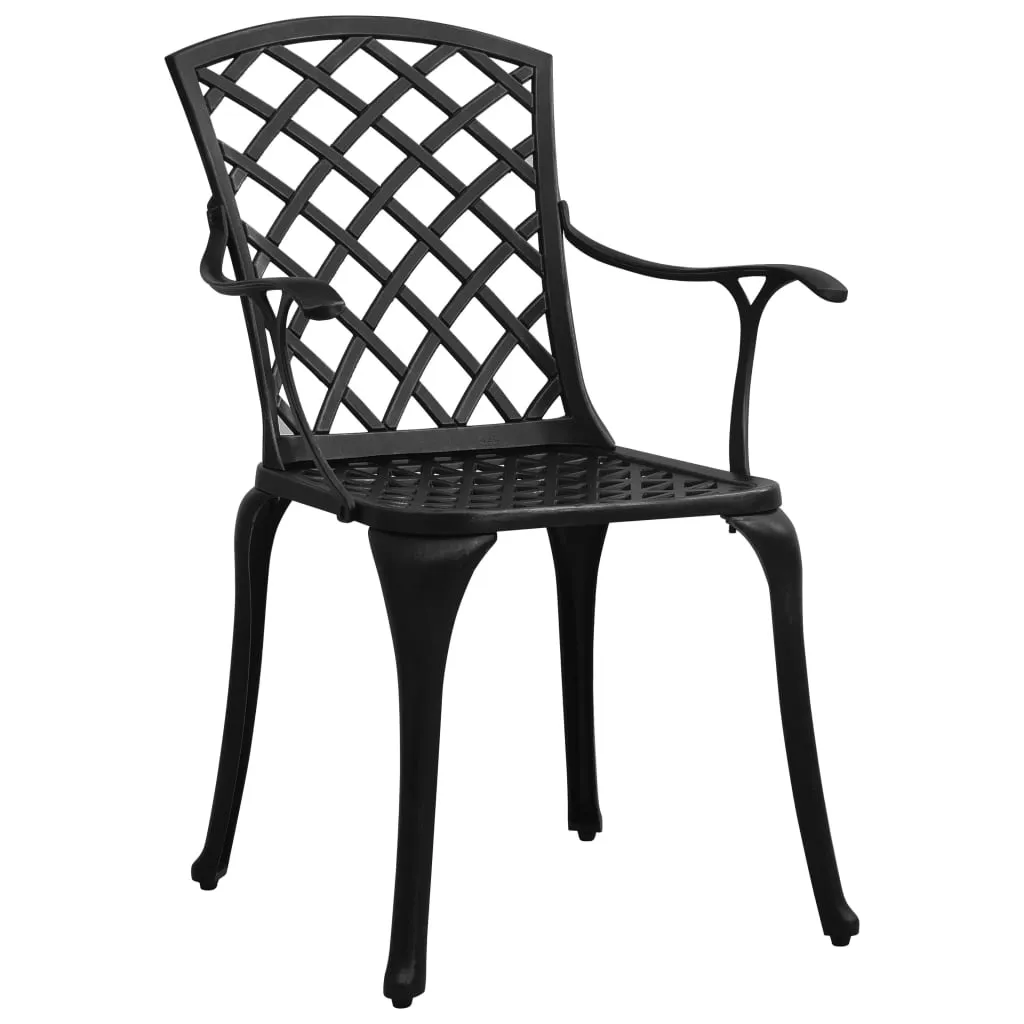 Bistro Set Cast Aluminum Balcony Furniture Multi Colors 3/5 Piece