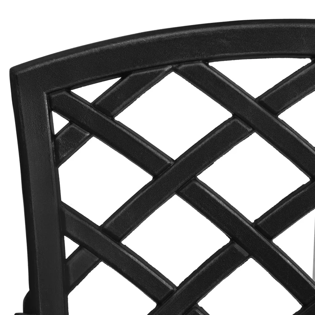 Bistro Set Cast Aluminum Balcony Furniture Multi Colors 3/5 Piece
