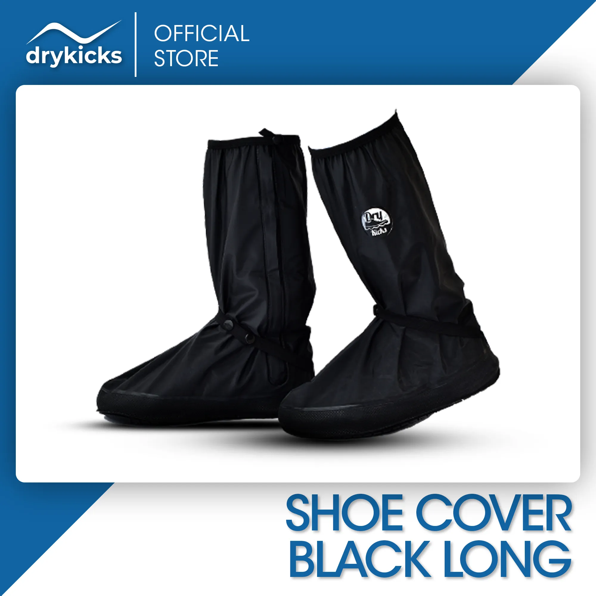 Black High Length Shoe Cover