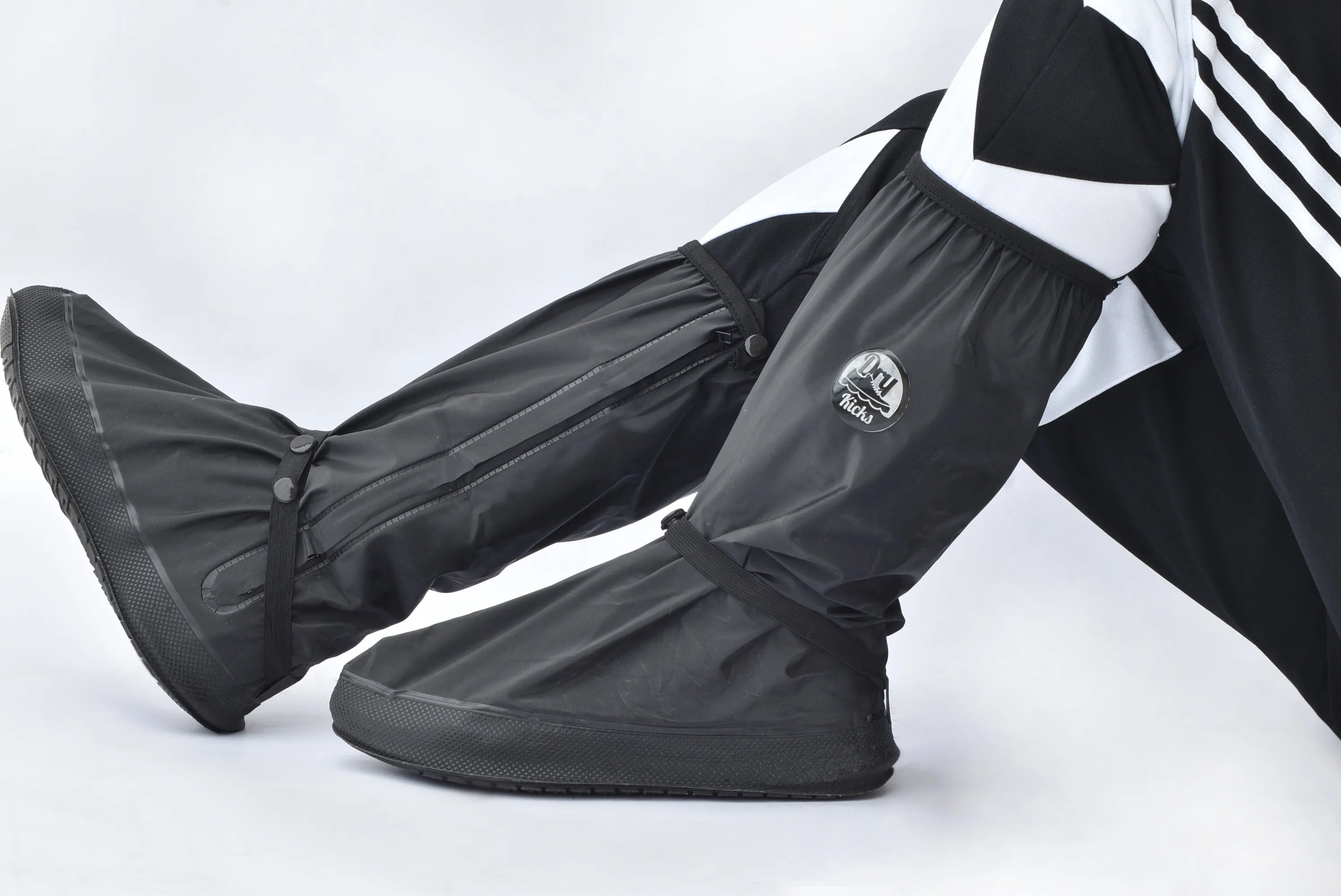 Black High Length Shoe Cover