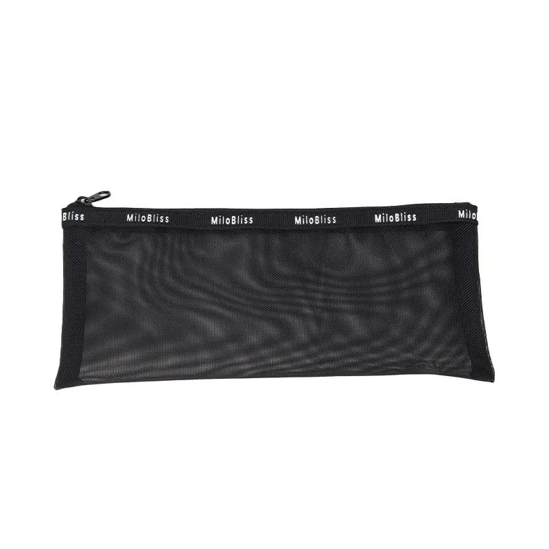 Black Letter Portable Make Up Bags DP25C632
