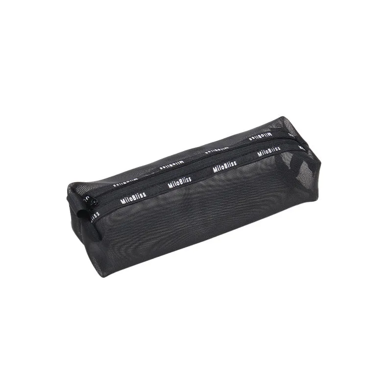 Black Letter Portable Make Up Bags DP25C632