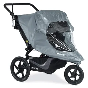 BOB Gear Duallie Swivel Wheel Stroller Weather Shield | Water and Wind Resistant   Ventilated   Easy Install