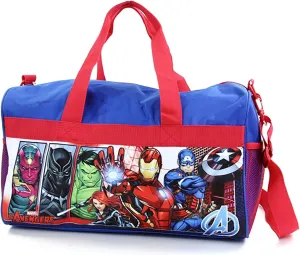 Boys Avengers 18" Blue/Red Duffel Bag Standard