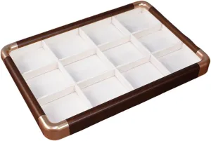Bracelet Organizer Jewelry Tray Drawer Insert Watch Case Bangle Storage for Store Drawer