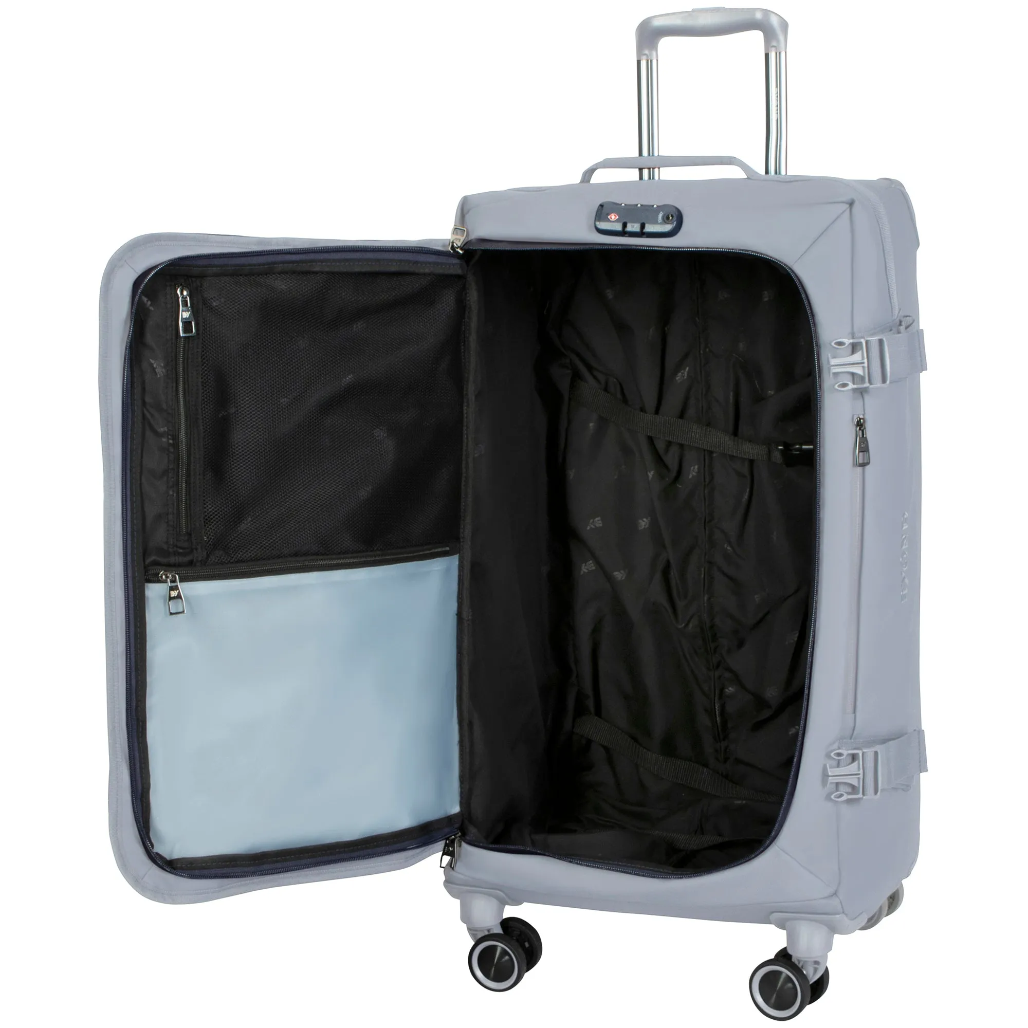 Byond Xplorer Water-Resistant 4 Wheel Trolley Duffel Bag Small