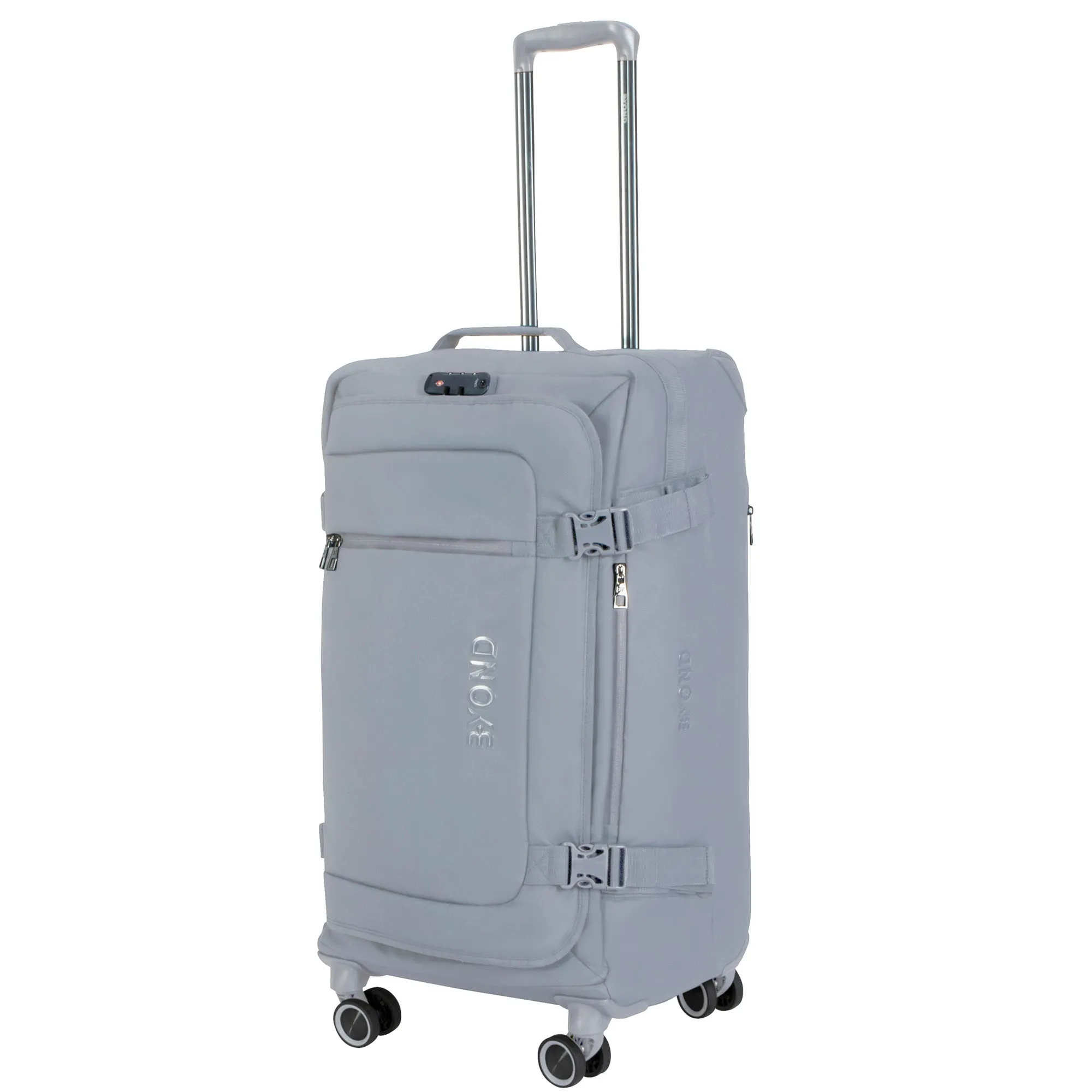 Byond Xplorer Water-Resistant 4 Wheel Trolley Duffel Bag Small