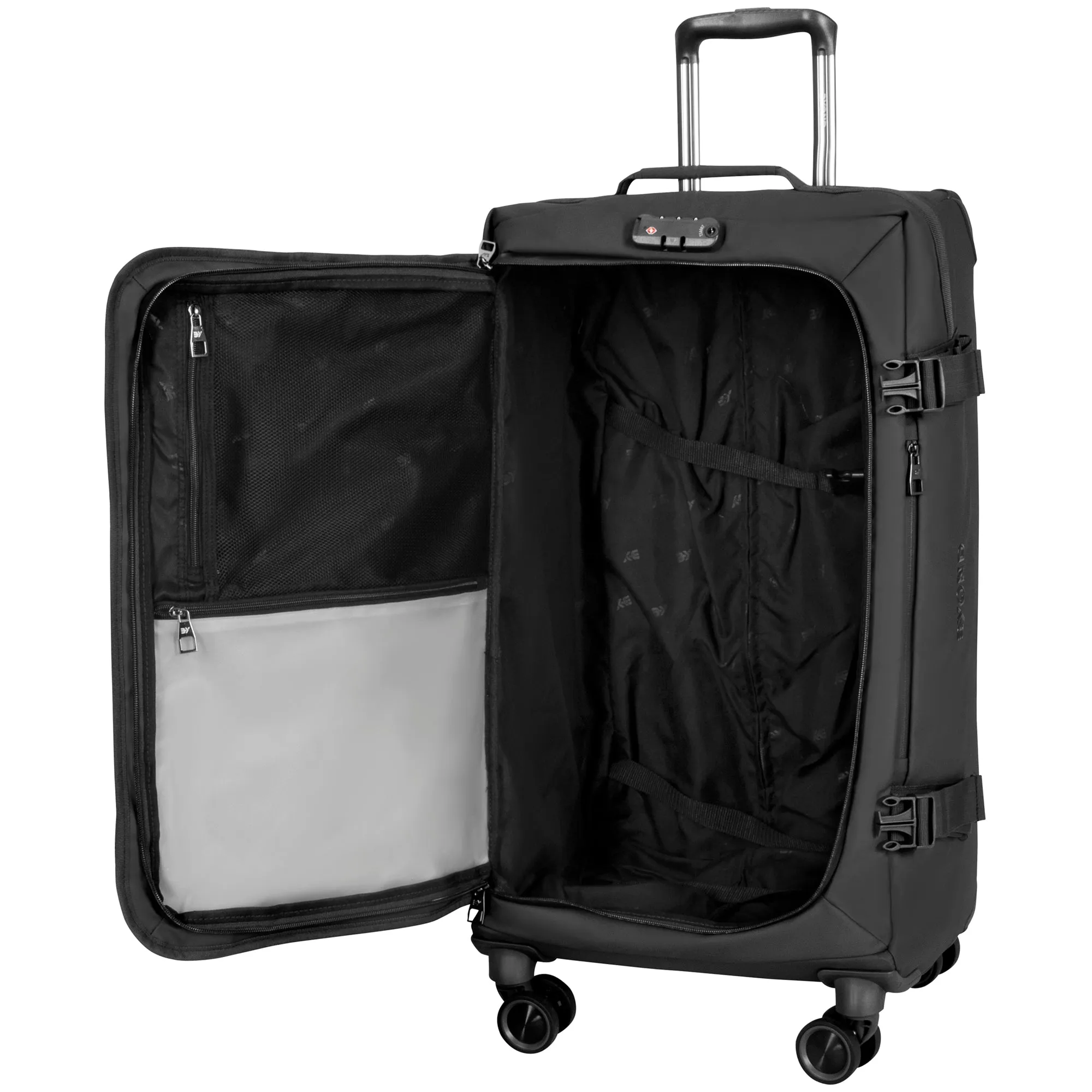 Byond Xplorer Water-Resistant 4 Wheel Trolley Duffel Bag Small