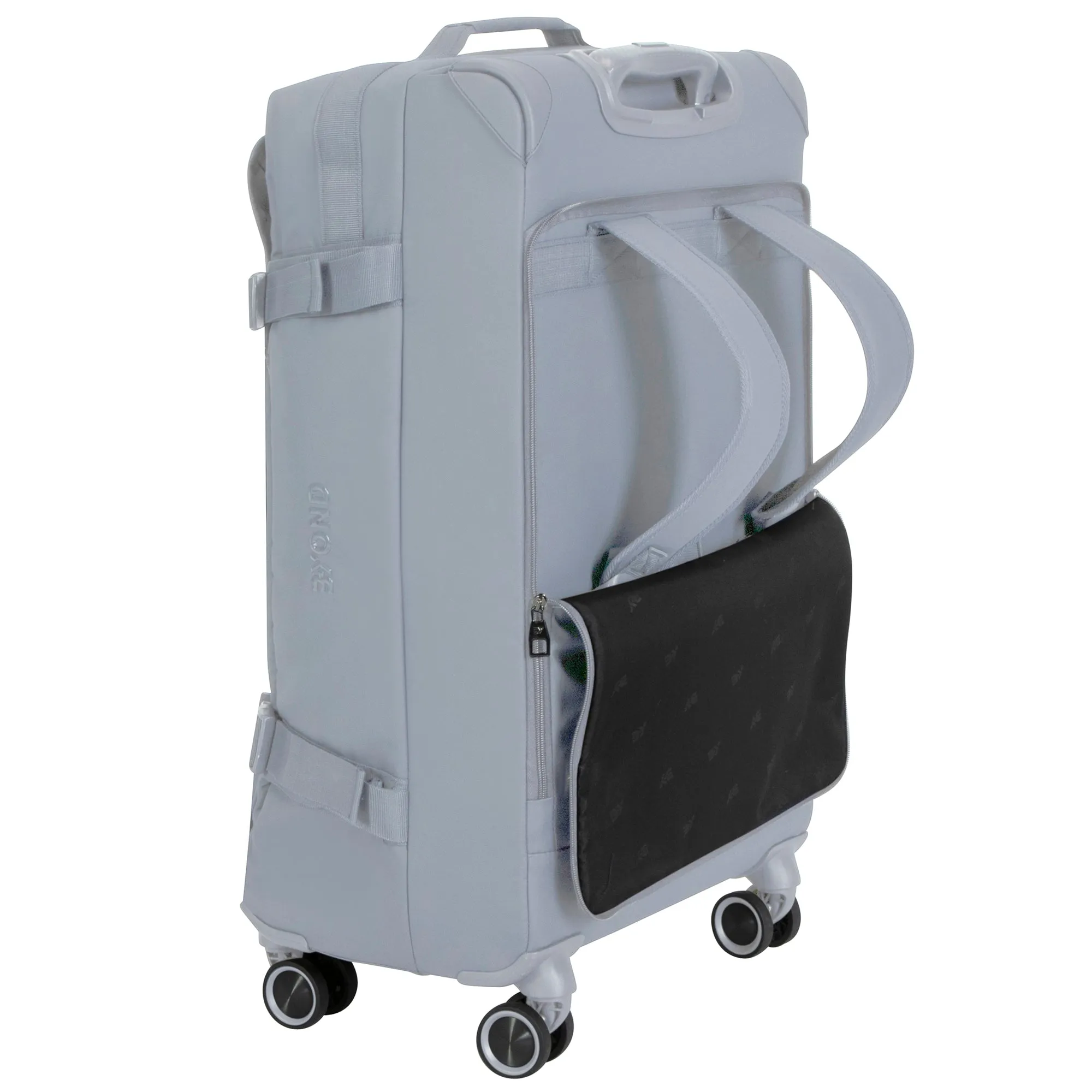 Byond Xplorer Water-Resistant 4 Wheel Trolley Duffel Bag Small