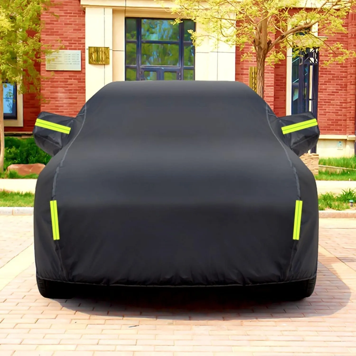Car Cover Compatible with Chrysler LE Baron Convertible 1986-1996,Outdoor Car Covers All Weather Waterproof Breathable Large Car Cover with Zipper,Custom Full Car Cover,for Snow Rain Dust Protection (