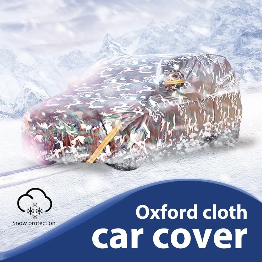 Car Cover Compatible with Nissan Juke Tekna, Waterproof SUV Outdoor Full Cover All Weather Rain Sun Uv Protection(Camouflage)