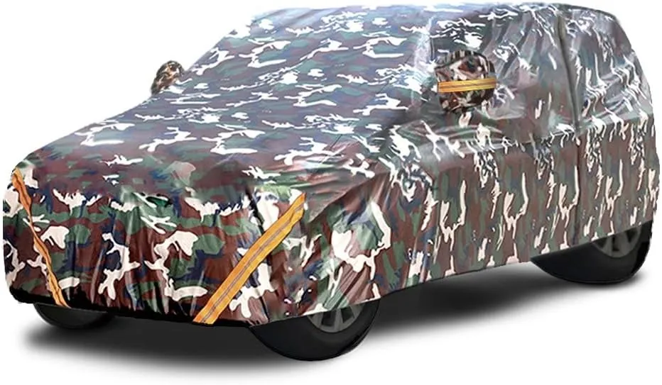 Car Cover Compatible with Nissan Juke Tekna, Waterproof SUV Outdoor Full Cover All Weather Rain Sun Uv Protection(Camouflage)