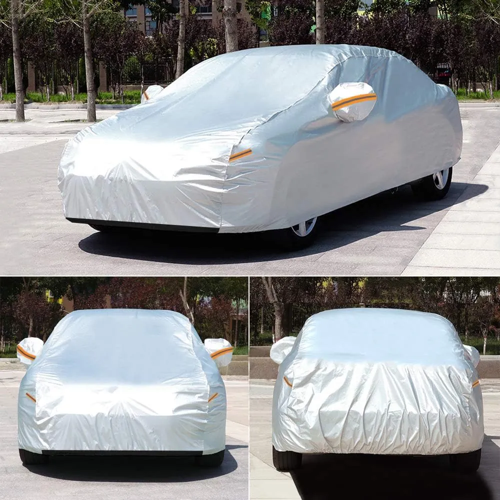 Car Cover Custom Fit Volkswagen Atlas (2017-2025) Waterproof for Automobiles, Oxford Sun Rain Dust Snow Protection (Ships from US Warehouse, Delivery 3-8 Days)