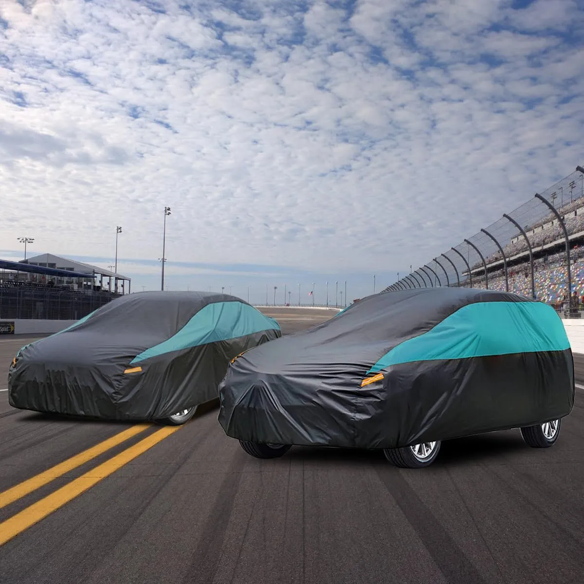 Car Cover for Automobiles Waterproof All Weather, Universal Fit Chevrolet Camaro, Audi A4/A5, Toyota Camry Solara, Lexus IS350, Mercedes-Benz C-Class, Volkswagen Passat, Nissan GT-R etc.