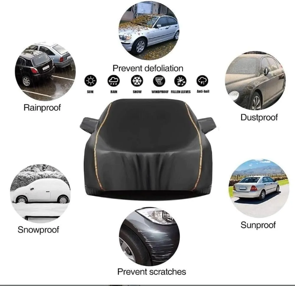 Car Cover for Daimler Double Six Sovereign SP XJ Series,Full Car Covers Four Season Protection All Weather Outdoor Cover Full Wrap Car Coats Exterior Accessories,D
