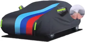 Car Cover For Ligier JS50 | Waterproof Car Cover | Car Cover Outdoor Replacement | Breathable Windproof Full Cover for Car Snow Rain Dust Sun Protection Winter Summer Waterproof Car Covers(C)