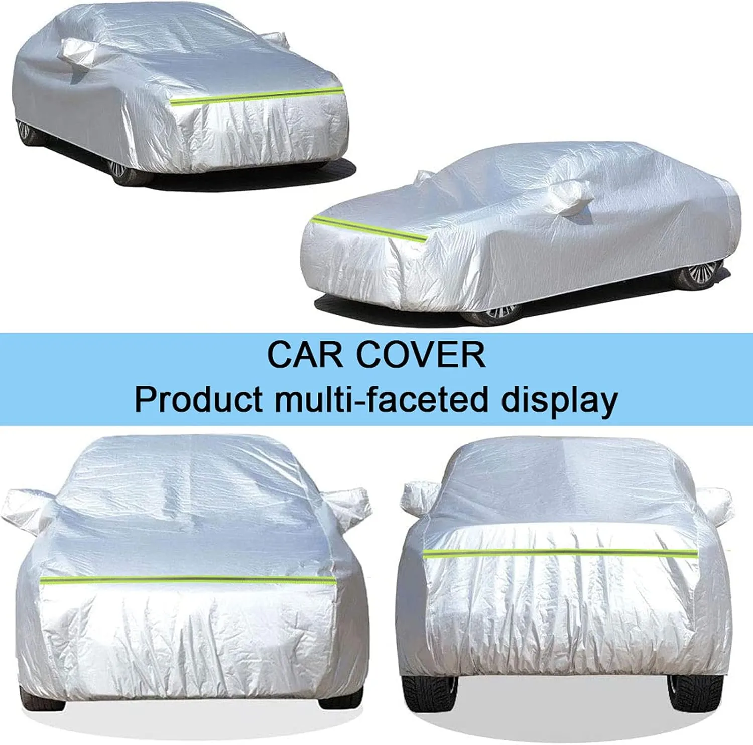 Car Cover is waterproof all-weather, wind, snow, ultraviolet rays, bird droppings, not easy to break, safe parking at night, compatible with Daimler V8-250 Xj Series Xj12 ( Color : A , Size : Xj12 )