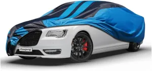 Car Cover Waterproof Custom Fit Chrysler 300（2004-2025）, Full Exterior Cover for Automobiles Lightweight Resistant Outdoor Sun UV Rain Dust Snow Wind Protection.