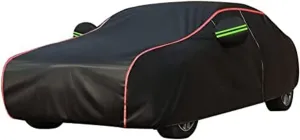 Car Cover Waterproof for Ligier JS50 Hatchback (2013-2018), Outdoor Car Cover with Cotton Lining and Zipper, Full Car Covers Waterproof Breathable Large Car Cover Custom Dustproof Scratchproof (Color