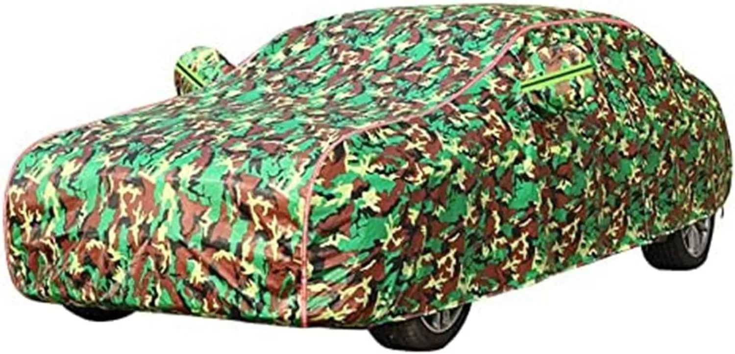 Car Cover Waterproof for Ligier JS50 Hatchback (2013-2018), Outdoor Car Cover with Cotton Lining and Zipper, Full Car Covers Waterproof Breathable Large Car Cover Custom Dustproof Scratchproof (Color