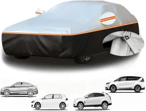 Car Covers for Automobiles Made for Ligier JS50, Car Cover Outdoor, Rain Snow Outdoor Windproof with Cotton Lining & Door Zipper xjpsm1155