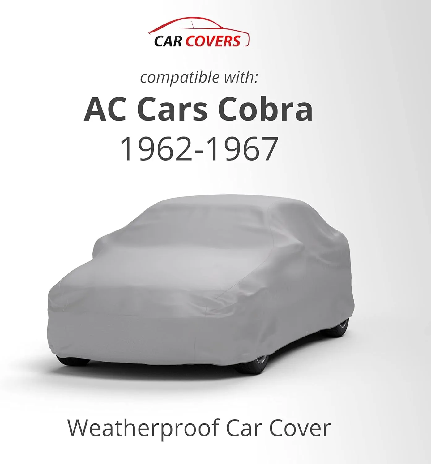 Car Covers Weatherproof Max Car Cover & Warranty Compatible with AC Cars 1962-1967 Cobra – Outdoor Cover Theft Cable Lock Car Accessories Better Than Waterproof