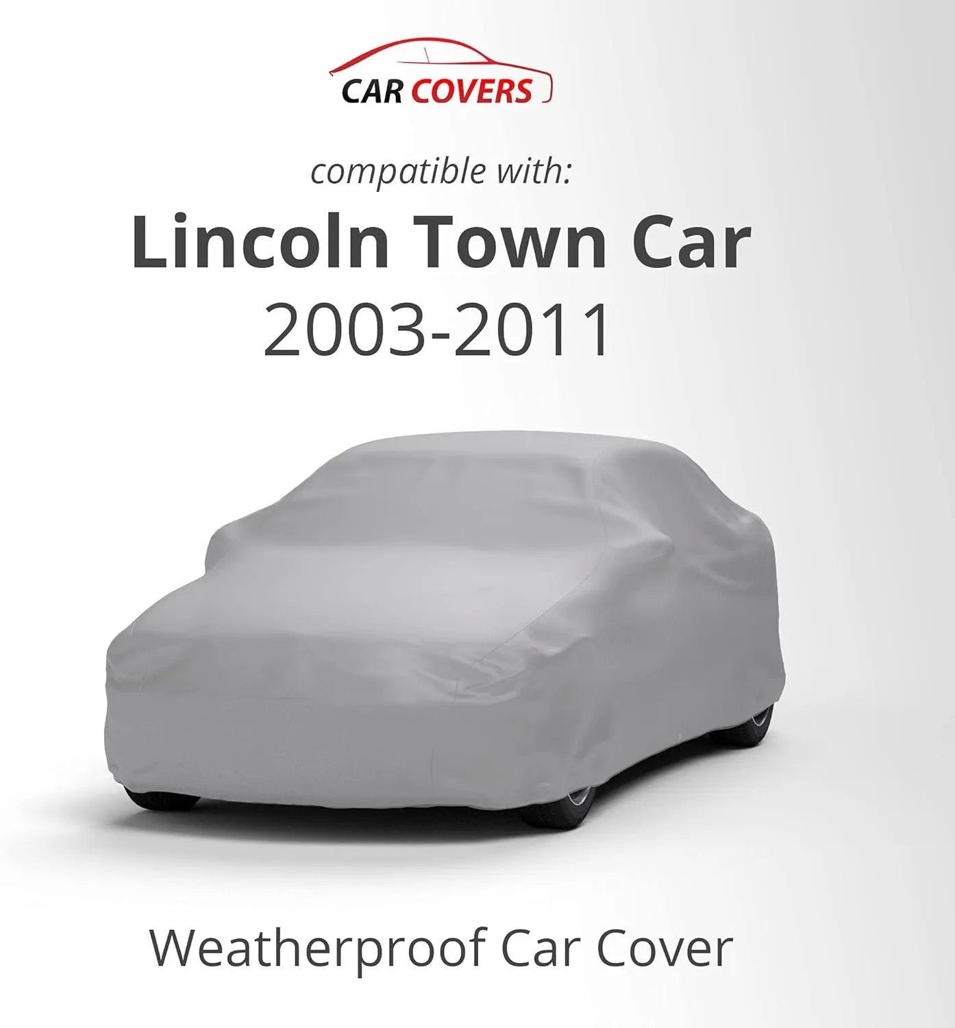 Car Covers Weatherproof Max Car Cover & Warranty Compatible with Lincoln 2003-2011 Town Car – Outdoor Cover Theft Cable Lock Car Accessories Better Than Waterproof