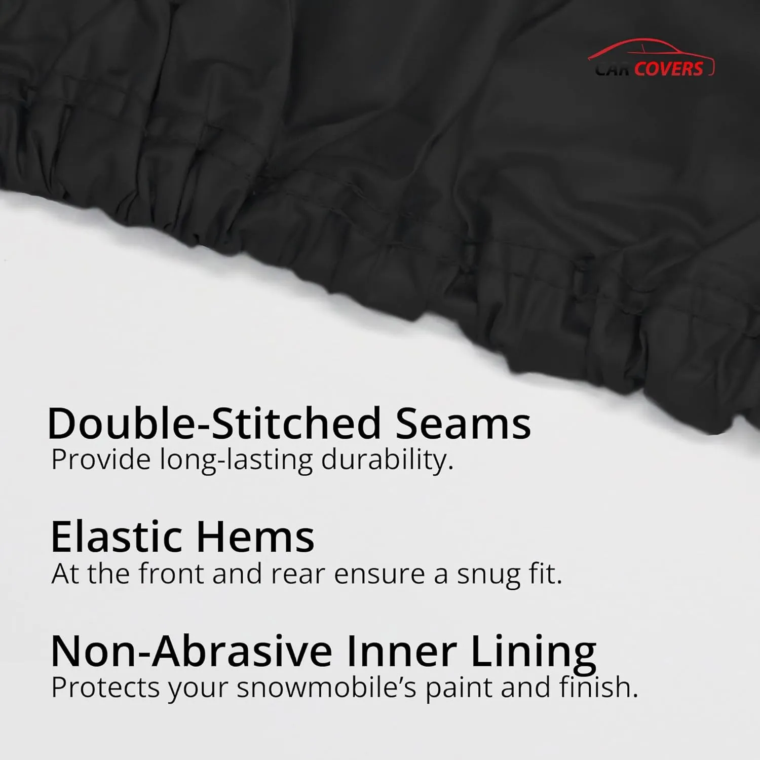 Car Covers Weatherproof Max Snowmobile Cover & Warranty Compatible with 2021-2024 Lynx Shredder Re 850 E-tec 146 – Includes Storage Bag, Snowmobile Gear & Protection Accessories