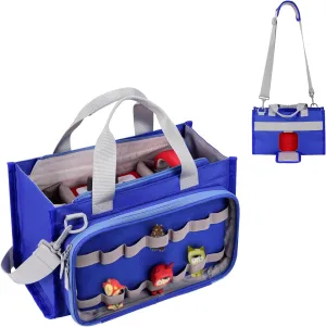 Carrying Bag for Toniebox Starter Set, Travel Portable Storage Case for Tonies Figures, Headphone & Charging Station (Blue)