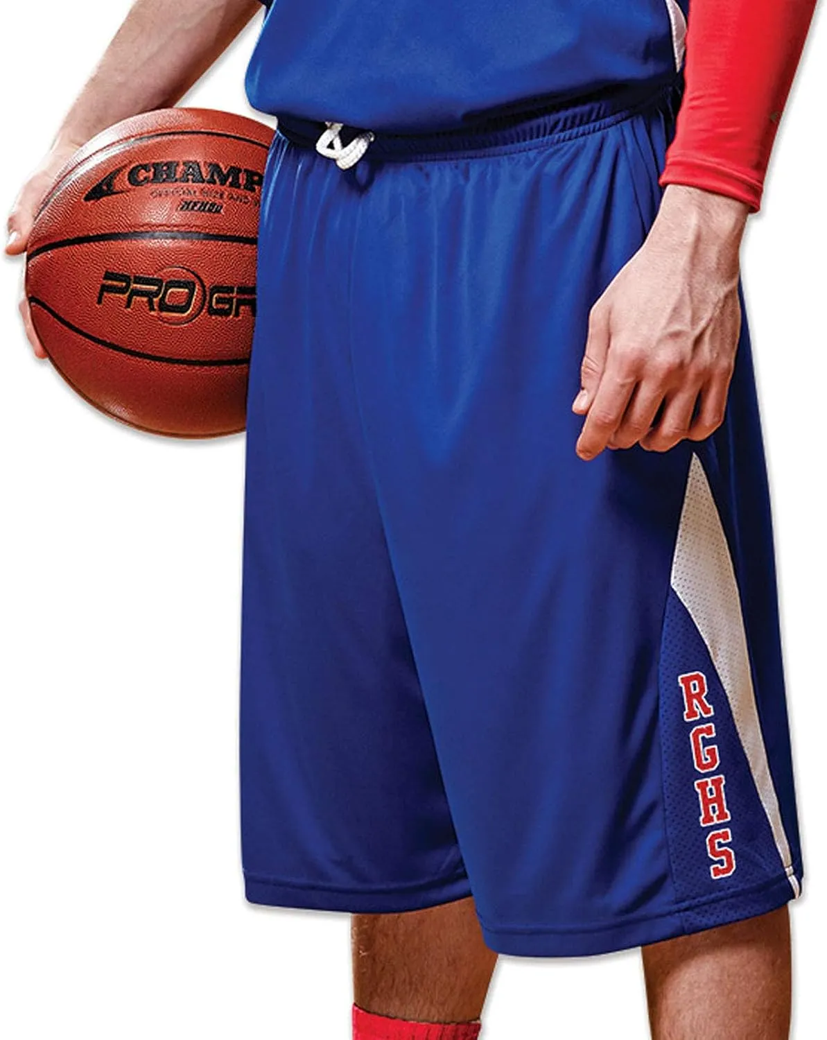 CHAMPRO Boys' Youth Pivot Reversible Basketball Shorts
