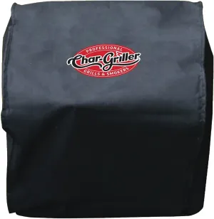 Char-Griller 2455 Table Top Grill/Side Fire Box Cover, Standard, Black