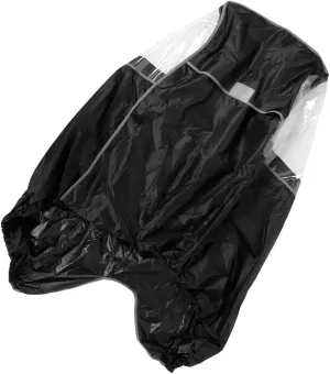 Children Raincoat, Rainproof Cover and Sun Rain Bike Back Seats Coat for Height Below 11 Cm 45.28In Not Included Black (Generic24yv6ipfae-11)