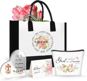 Christian Gifts - Spiritual Catholic Gifts for Women's Baptism, Mom, Sister, Wife & Coworker