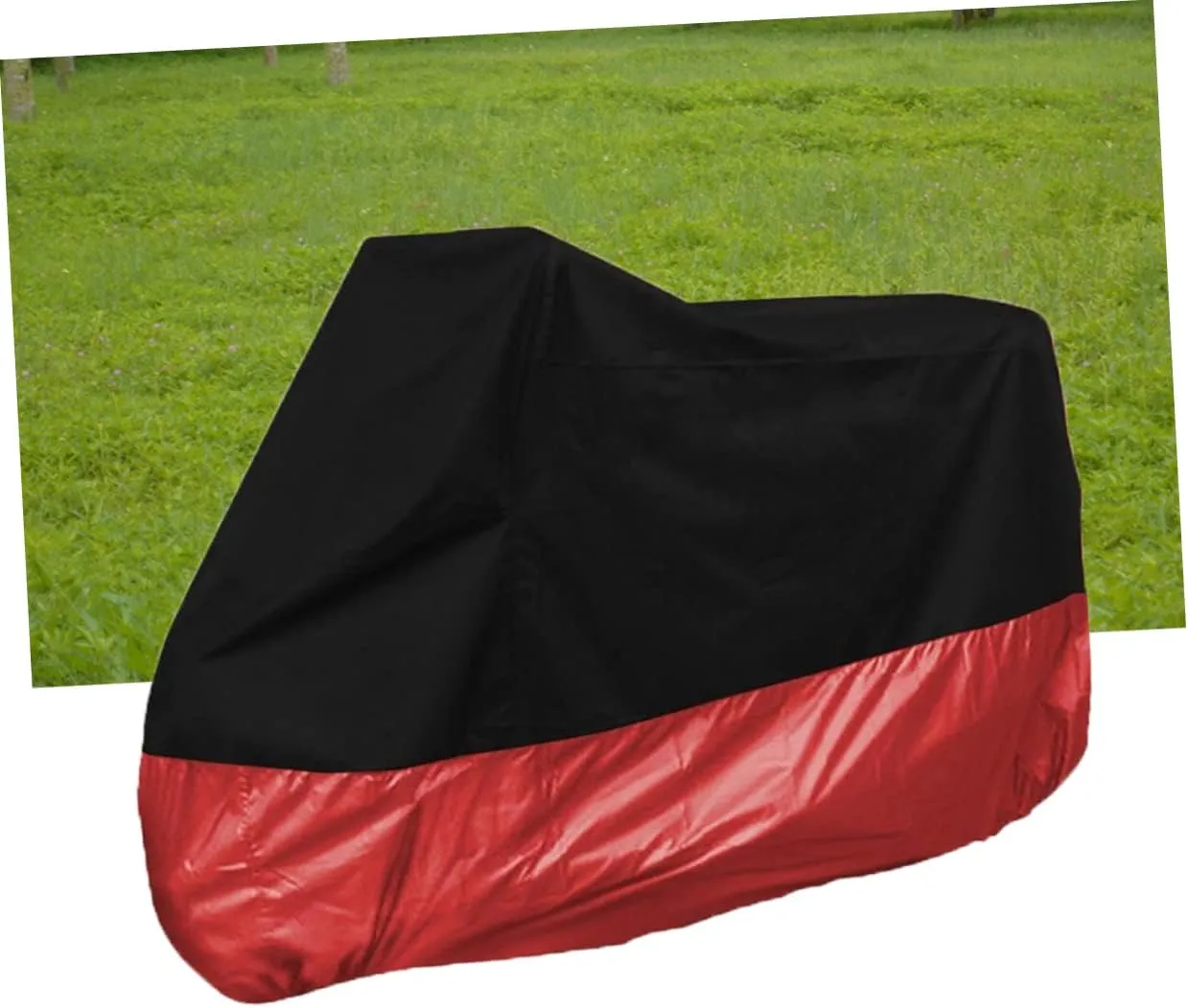 Ciieeo Motorcycle Cover Weatherproof Waterproof Sun Block Rainproof Elastic Bottom Size XL