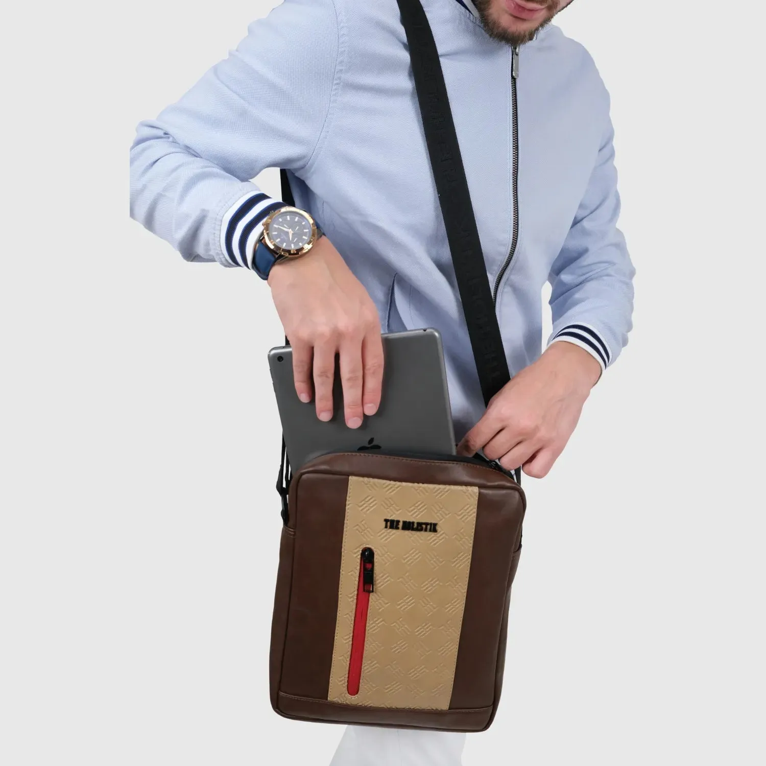 Clever Messenger Bag | Sling Bag Men | Everyday Sling Bag | Stylish Sling Bag