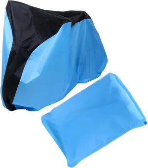 CLISPEED 1pc Bike Cover Outdoor Protective Cover for and Washable Features Lock-hole for Security for Rain Uv and Dust Resistance