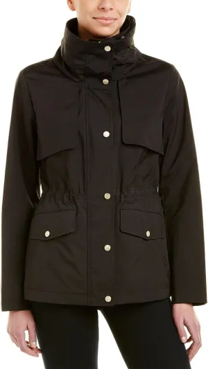 Cole Haan Women's Short Packable Rain Jacket