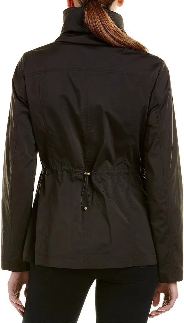 Cole Haan Women's Short Packable Rain Jacket