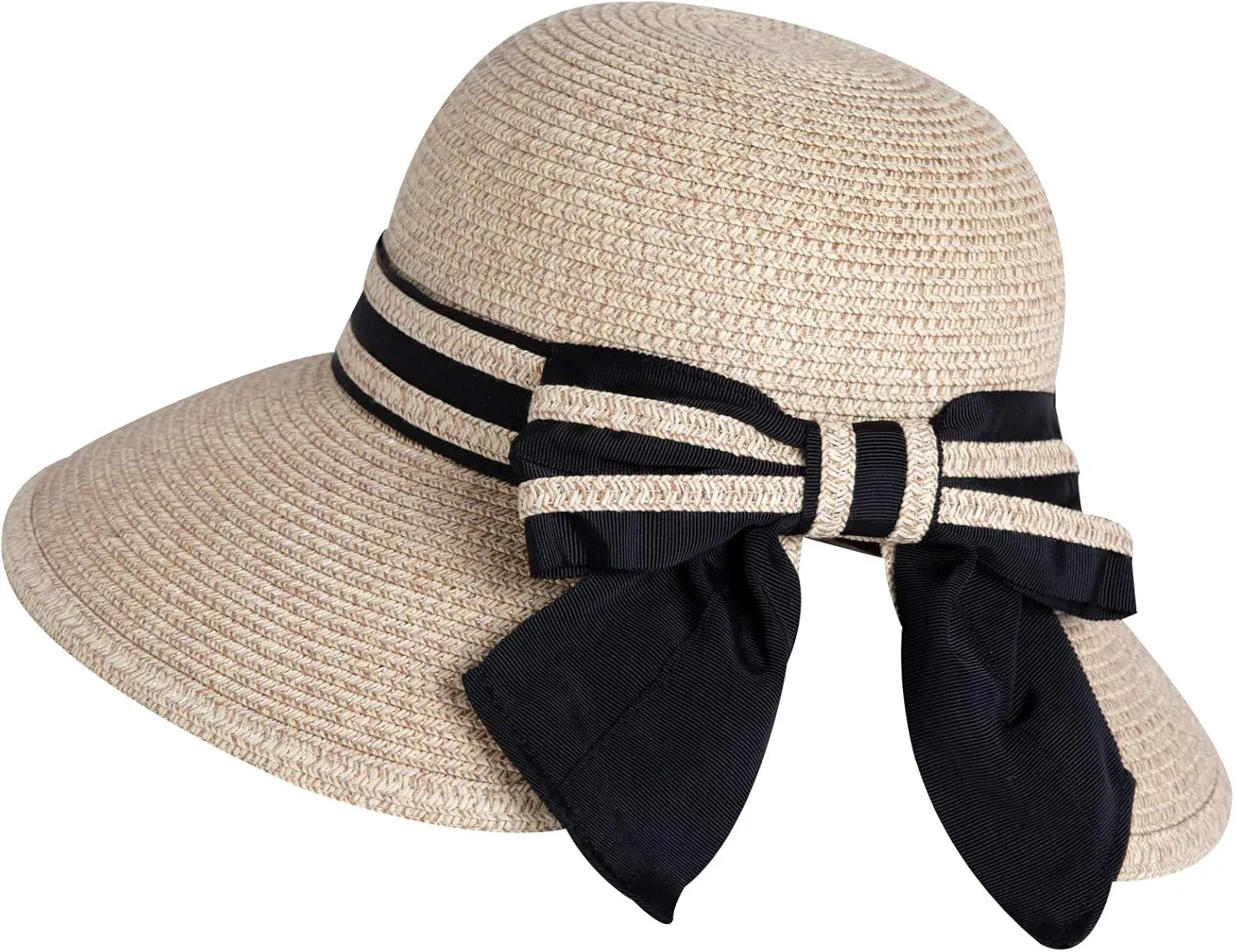 Comhats Summer Beach Sun Hats for Women Wide Brim UV Protection UPF 50  Foldable Packable