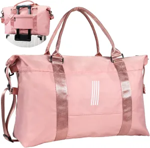 Cool Stuff for Teen Girls, Personalized Gifts, Initial Travel Duffel Bag, Personalized Weekender Bag,Monogram Overnight Bag, Customizable Gifts for Girls Age 6-8 8-10 11-12 (Letter I)