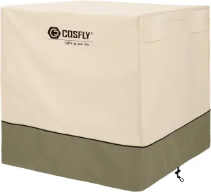 COSFLY Air Conditioner Cover for Outside Units-Durable AC Cover Water Resistant Fabric Windproof Design -Square Fits up to 30 x 30 x 36 inches